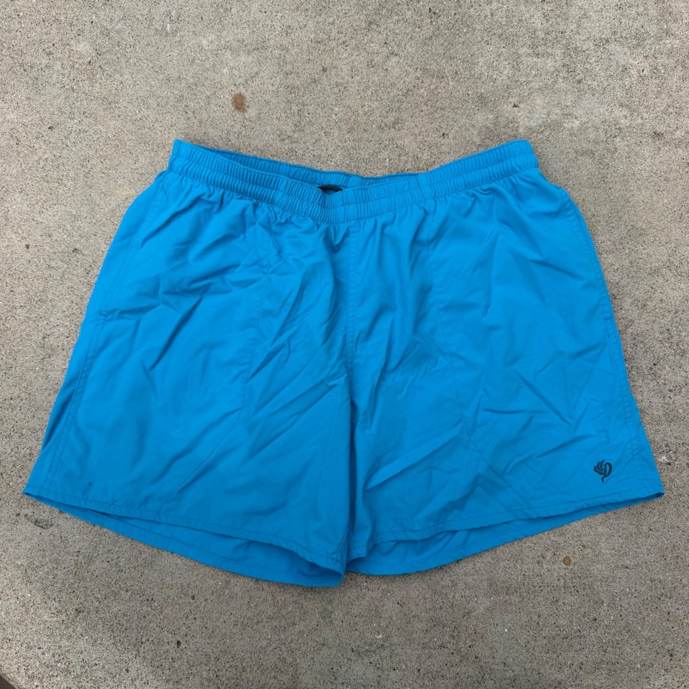 Duck Camp Shorts Mens M Blue 5" Inseam Nylon Mesh Lined Fishing Board Gorpcore